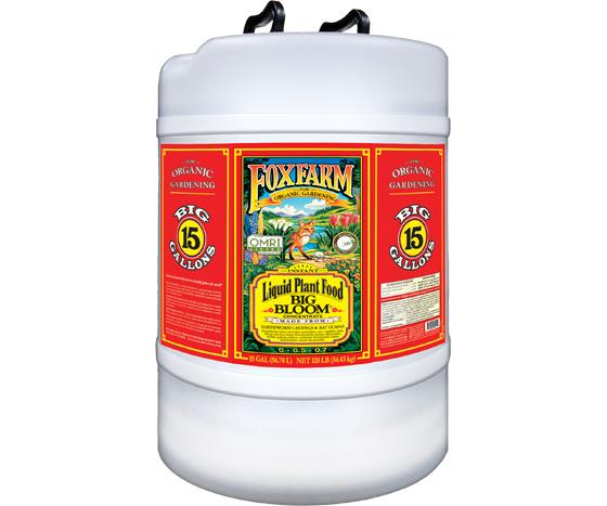 fox farm plant fertilizer FoxFarm Big Bloom Liquid Concentrate (1 QT)