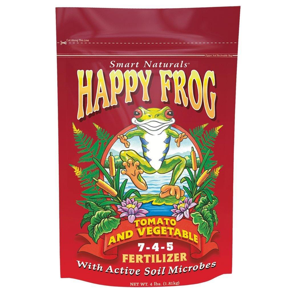 Nutrients, Additives & Solutions - FoxFarm Happy Frog Tomato & Vegetable, 4lb - 752289500503- Gardin Warehouse