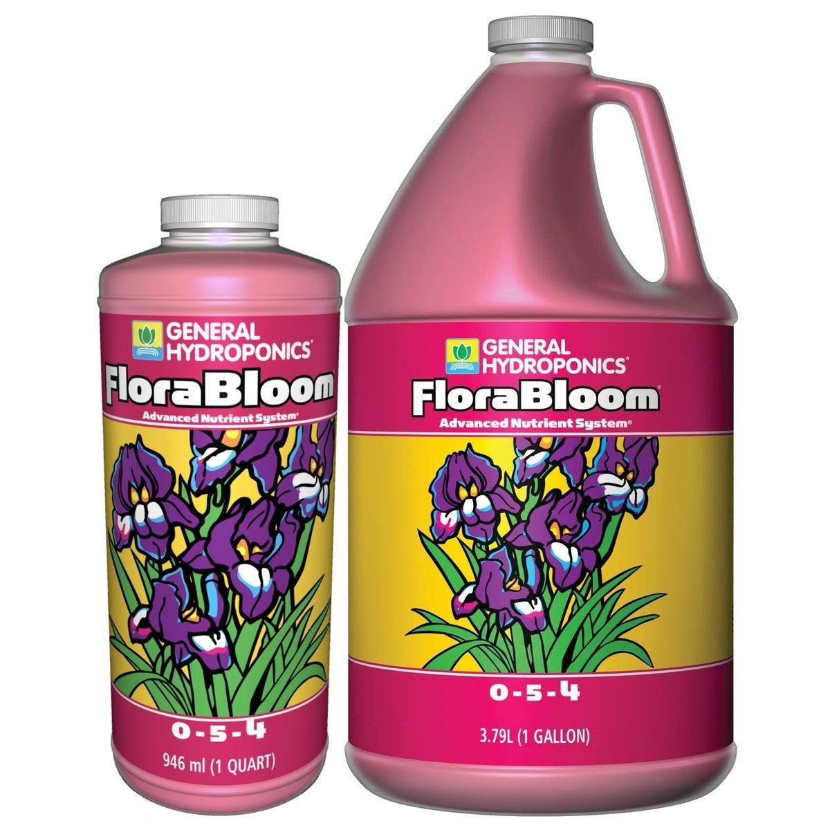 Nutrients, Additives & Solutions - General Hydroponics Flora Bloom - 793094014328- Gardin Warehouse