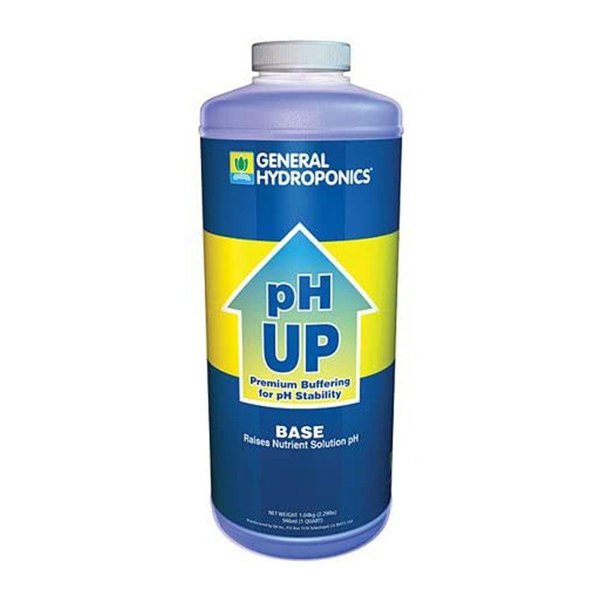 Nutrients, Additives & Solutions - General Hydroponics pH Up - 793094015226- Gardin Warehouse