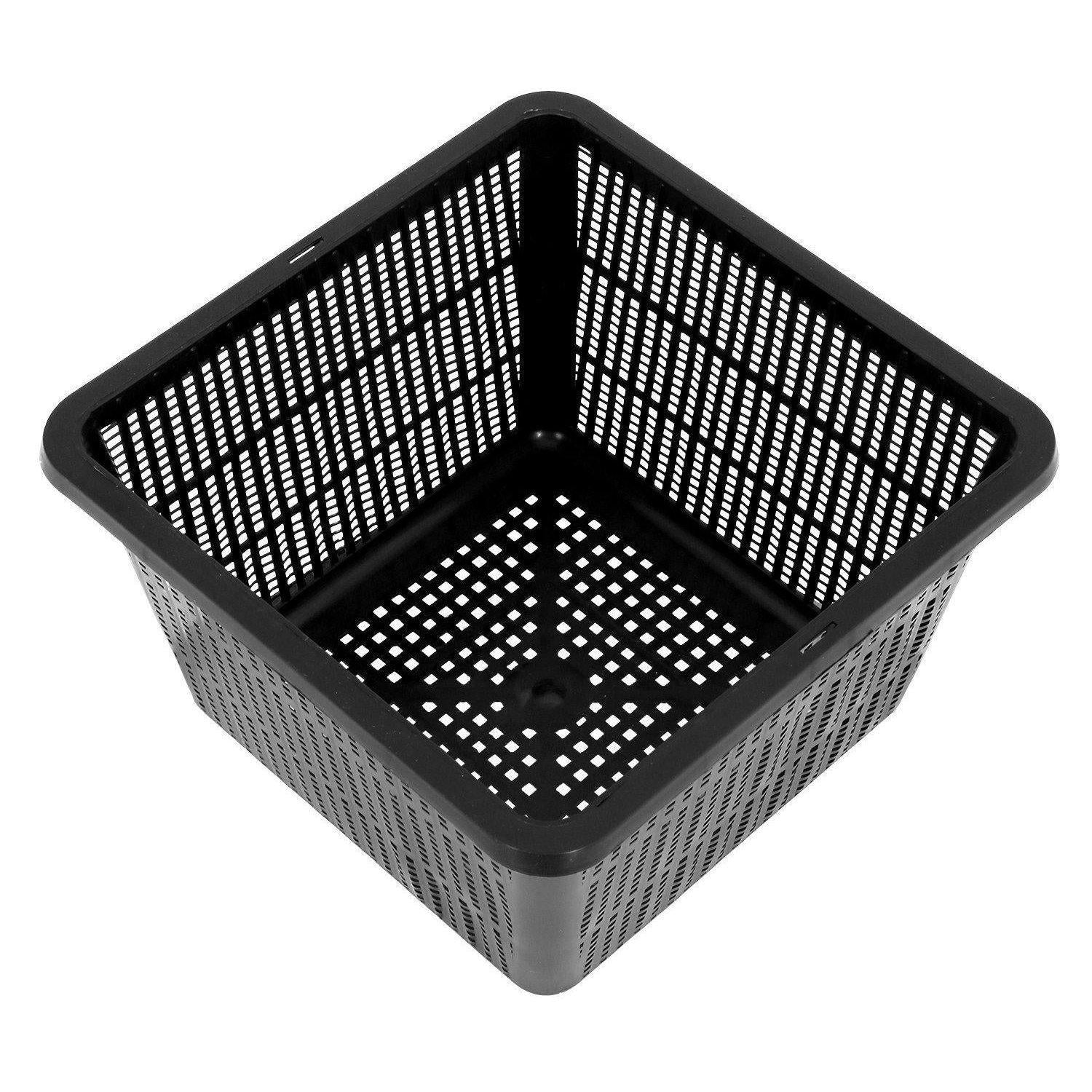 Containers - Gro Pro - 9" Square 5" tall - Mesh Pot - 638104004664- Gardin Warehouse