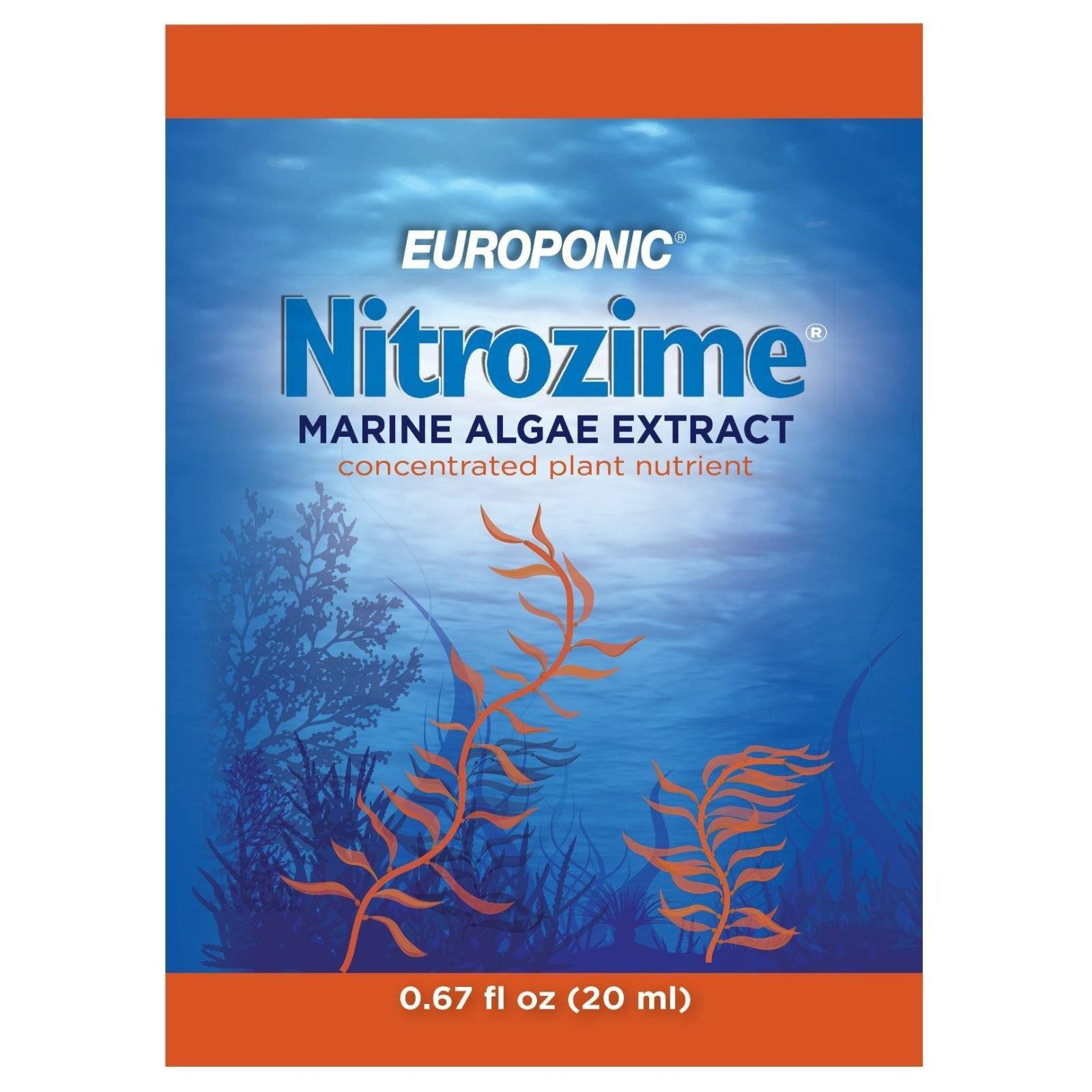 Nutrients, Additives & Solutions - HydroDynamics Europonic Nitrozime 20 ml Packet - 659627000902- Gardin Warehouse