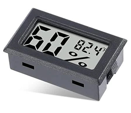 Mini Display Case Dial Thermo Hygrometer