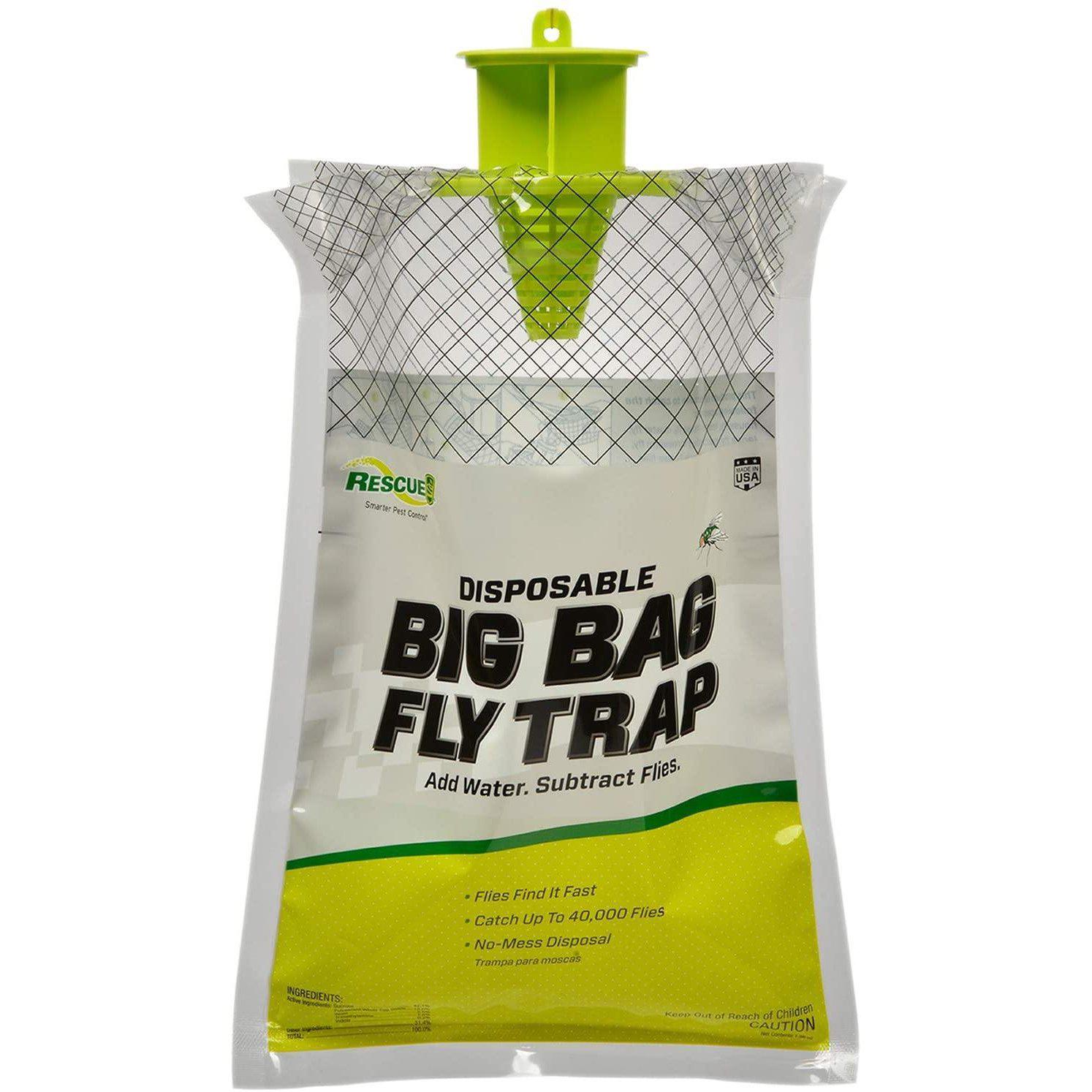 Pest & Disease Control - RESCUE! Disposable Big Bag Fly Trap - 042853797010- Gardin Warehouse