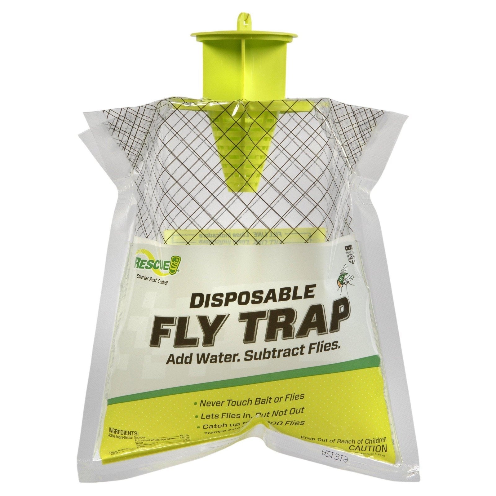 Pest & Disease Control - Rescue! Outdoor Disposable Hanging Fly Trap - 042853773014- Gardin Warehouse