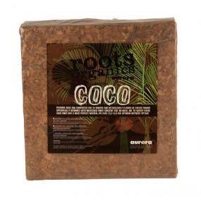 Soil, Media & Amendments - Roots Organics Coco Fiber, 12" x 12" Compressed Block - 609728631994- Gardin Warehouse