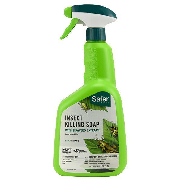 Pest & Disease Control - Safer Insect Killing Soap, 32 oz - 024654551107- Gardin Warehouse