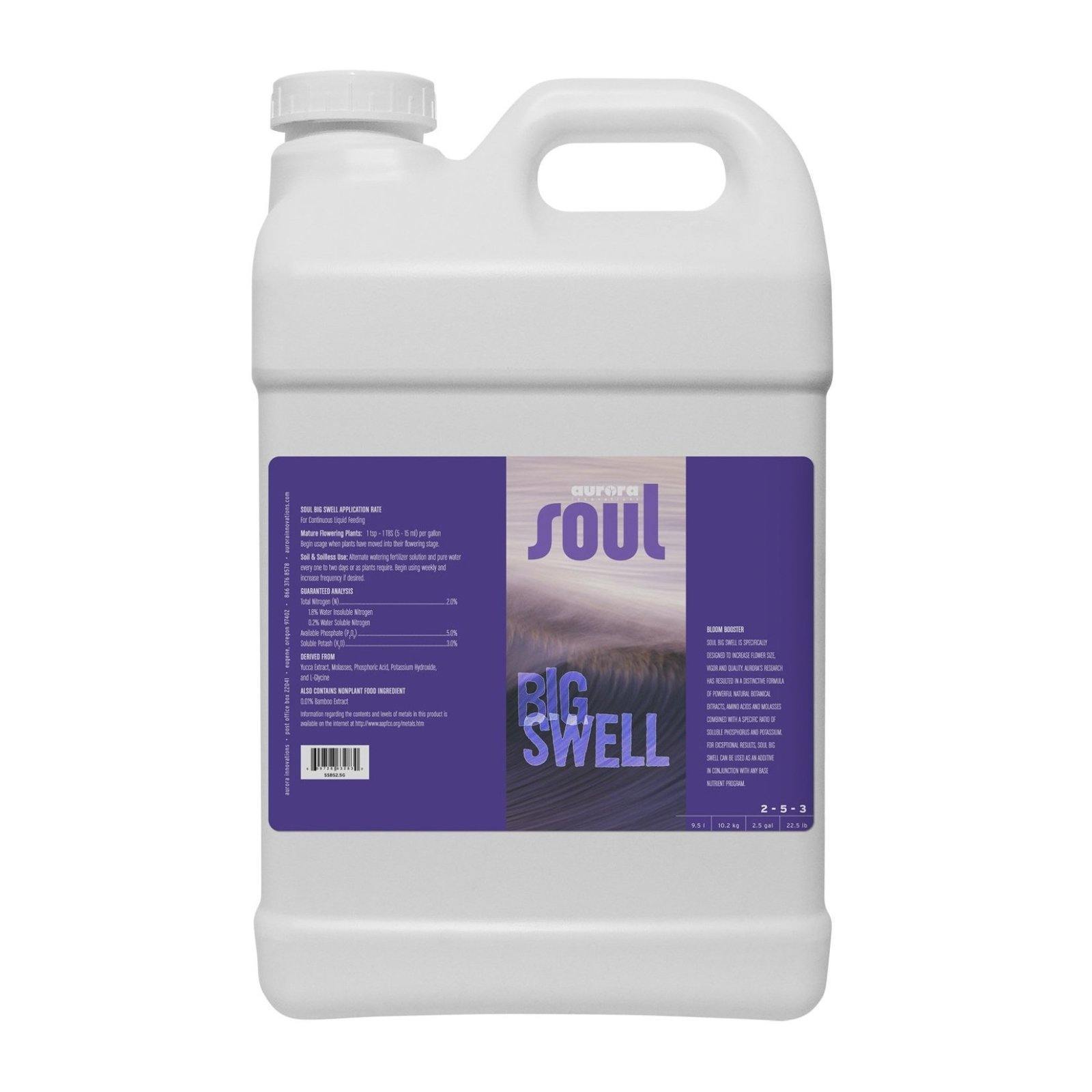 Nutrients, Additives & Solutions - Soul Big Swell - 609728632823- Gardin Warehouse