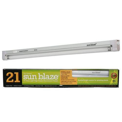 Lighting - Sun Blaze - T5 HO 21 - 2 ft 1 Lamp - 870883001315- Gardin Warehouse