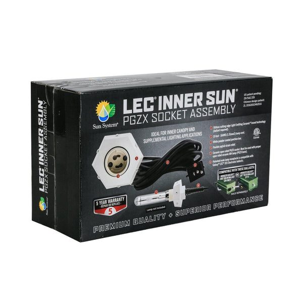 Sun Sun System LEC Inner Sun PGZX Socket Assembly - Gardin Warehouse