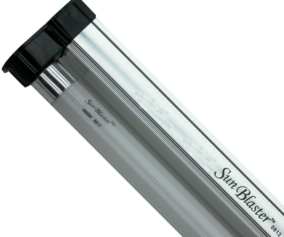 Lighting - SunBlaster T5HO 24W 6400K w/NanoTech Reflector, 2' - 06692236093020- Gardin Warehouse