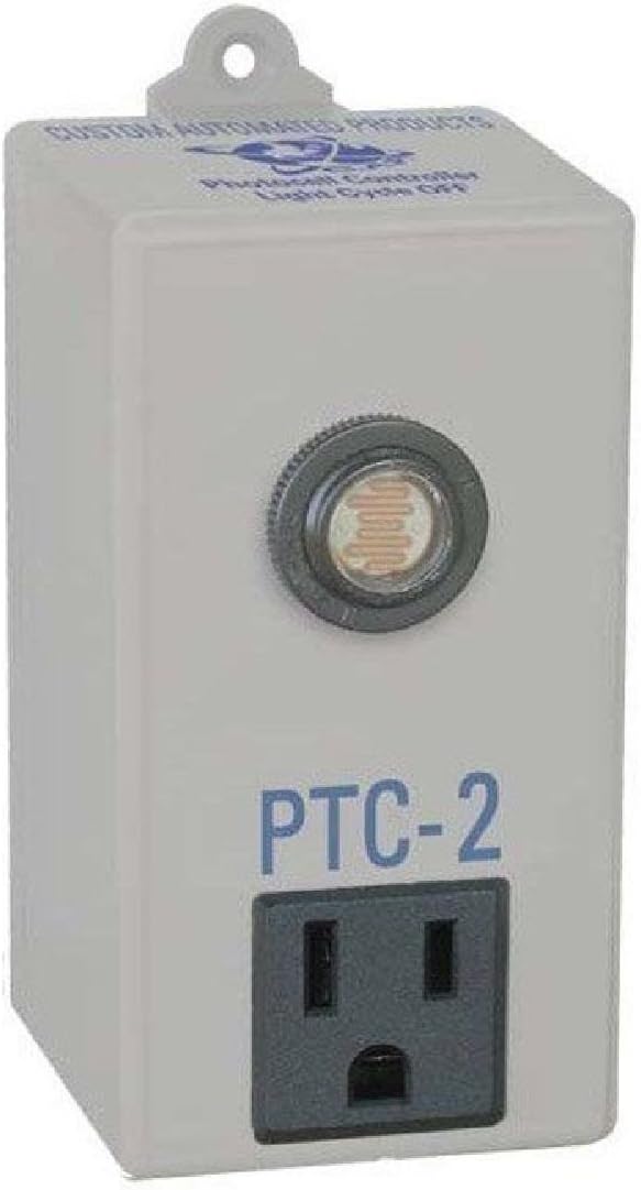 Climate - Zukool CAP PTC-2 Photocell Controller - Night On Timer 15 amps @ 120 VAC - 051000101419- Gardin Warehouse
